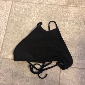 AERIE - black swim top